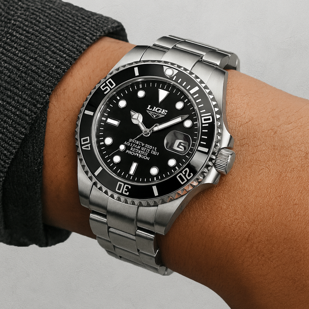 Averra Mariner Diver Quartz Watch – 30ATM Waterproof Edition