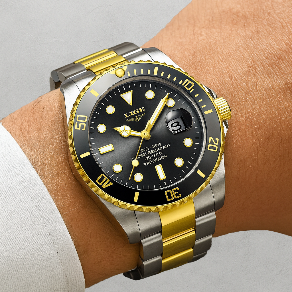 Averra Mariner Diver Quartz Watch – 30ATM Waterproof Edition