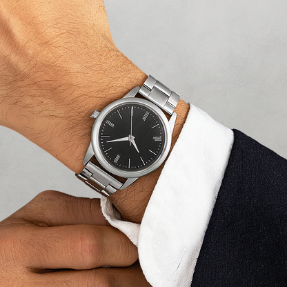 Averra Classic Quartz Watch – Minimalist Alloy Edition