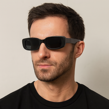 Averra Retro Square Sunglasses – Minimalist Street Edition
